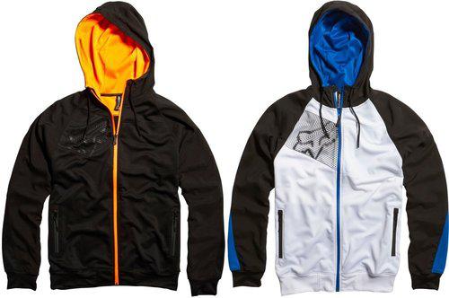 Fox racing mens ts active zip hoody 2013