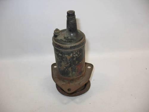 Vtg auto-lite solar spark ignition coil 1938-53 chrysler hudson packard willys