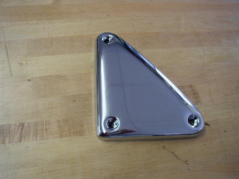 Chrome ignition module cover for sportster models 82-03