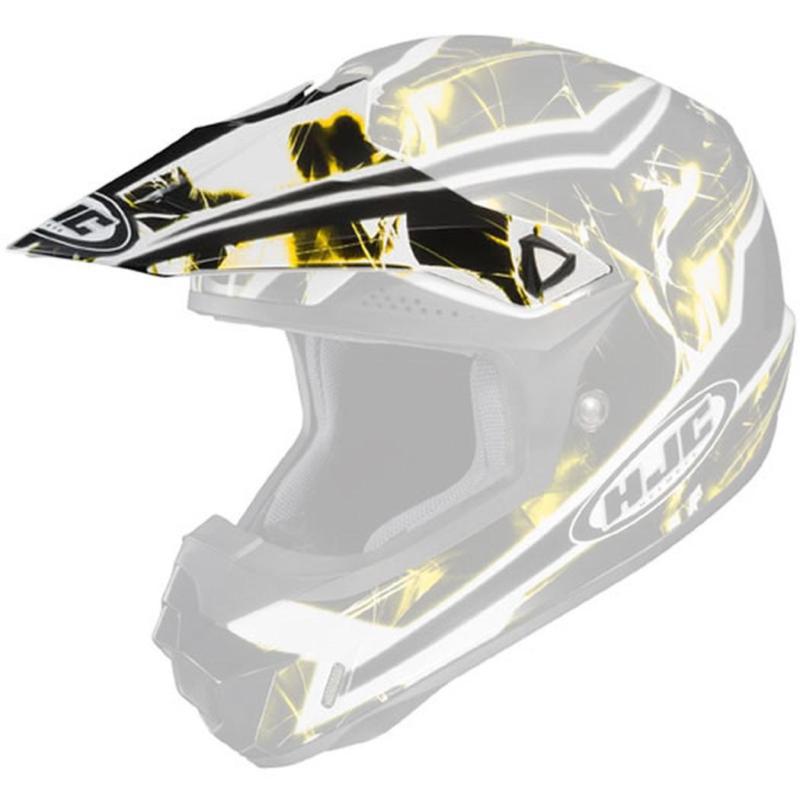 New hjc clx6 hydron adult helmet visor, mc3, one size