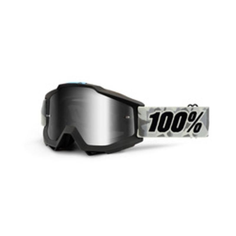 New 100% accuri adult goggles, alpine legion, with clear lens