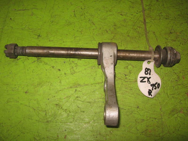 1987 kawasaki zx 750 rear axle