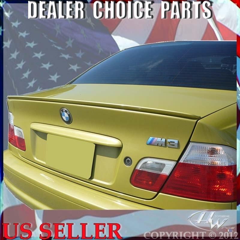 Bmw 3 series 98-06 e46 2 door dr m3 oem lip factory style spoiler wing primer