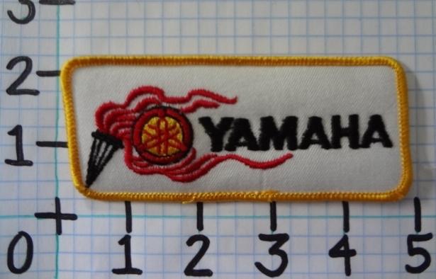 Vintage nos yamaha motorcycle patch from the 70's 003