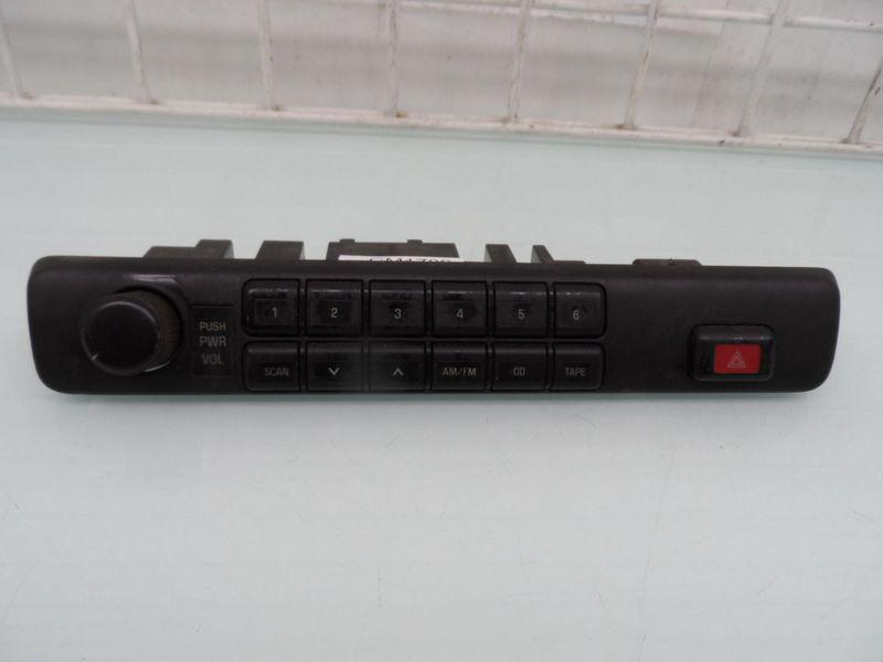 Radio cd tape switch panel oem 757999-0080 toyota cressida 1992