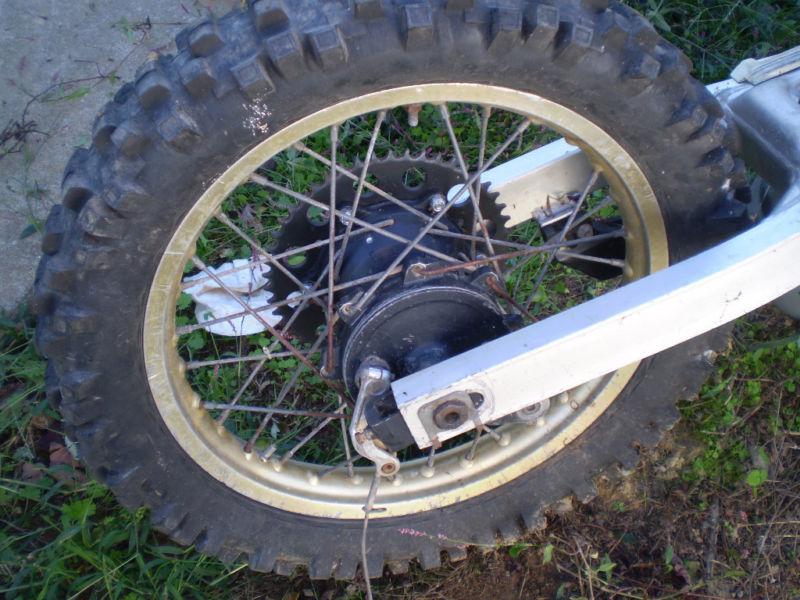 1986 yz125 rear wheel