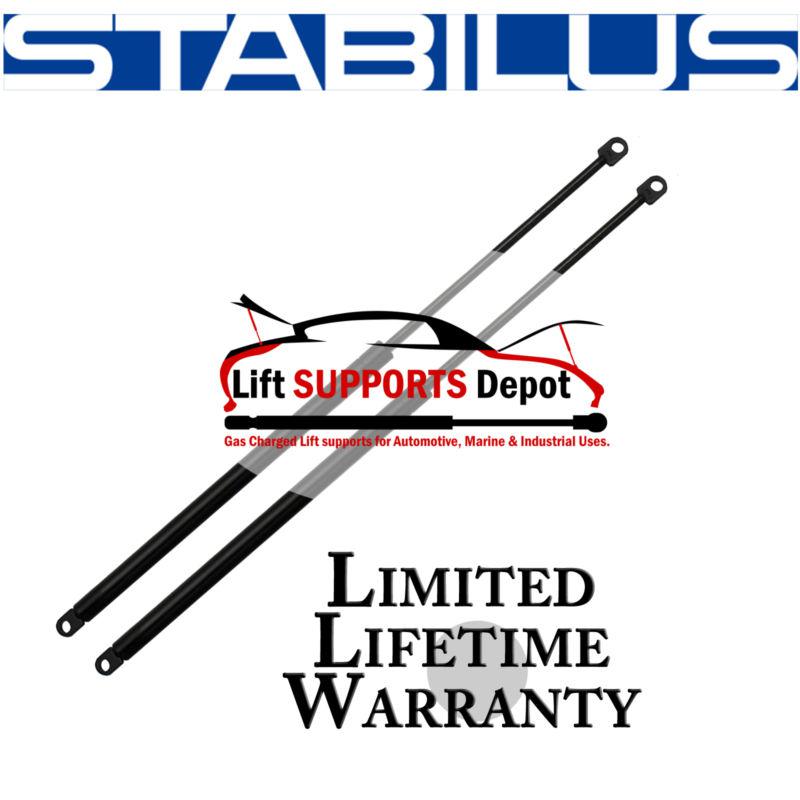 Stabilus sg218001 oem (2) front hood gas lift supports/ bonnet, lift support