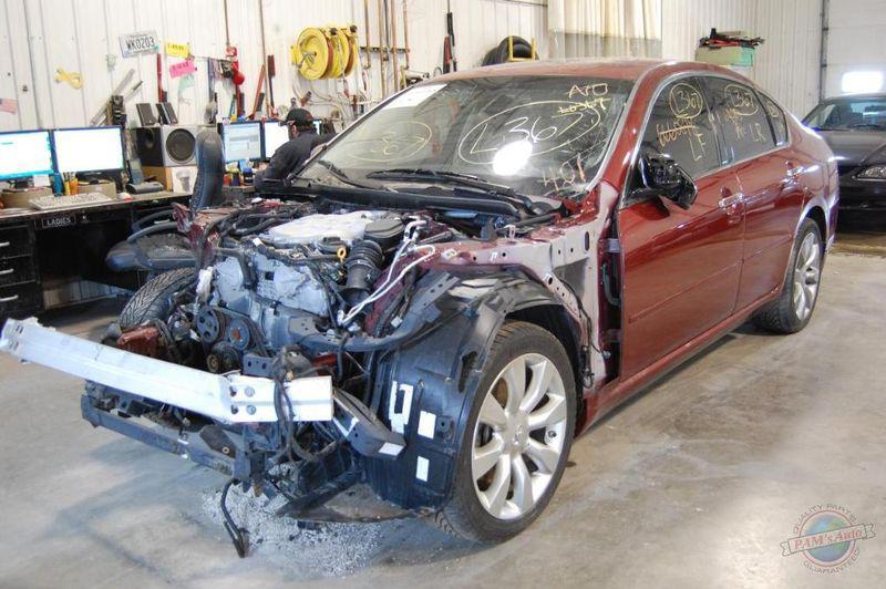 Rear door infiniti m35 645514 06 07 08 09 10 assy red pwr 5d2