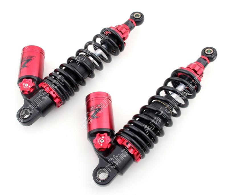 Adjustable twin rear shock absorber for suzuki gsx1400 k2-6 2001-2007 red