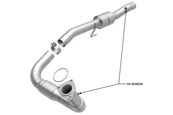 Magnaflow catalytic converters - 50 state california legal - 458067