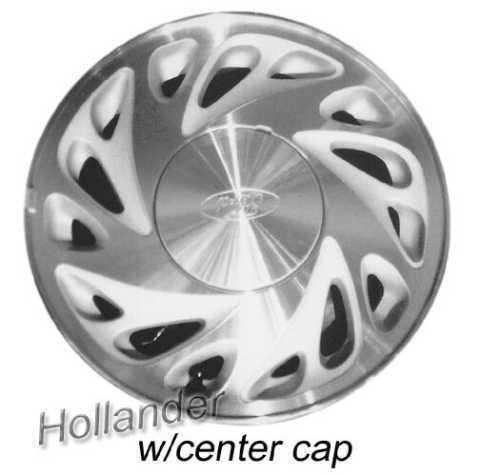 Wheel/rim for 95 96 97 windstar ~ 15x6 alum clearcoat 4876670