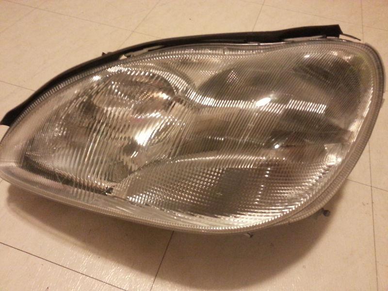 Oem 00 01 02 mercedes s class, xenon hid headlight driver side