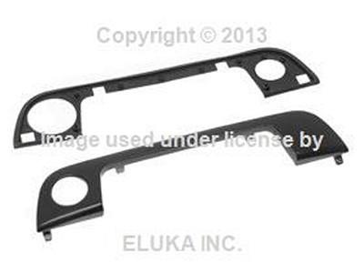 Bmw genuine outside door handle cover with seal front right e32 e34