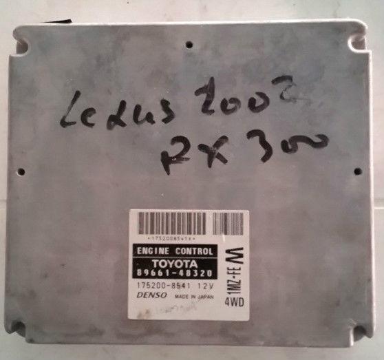 2002 lexus rx300 4wd computer brain ecu ecm engine control  module 89661-48320