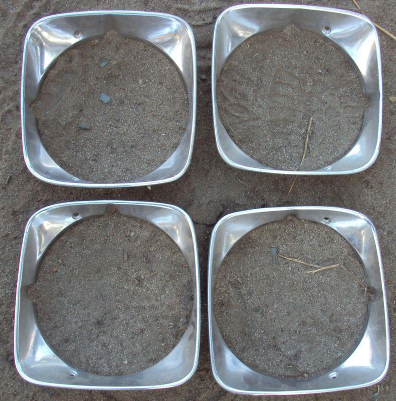 1971 pontiac catalina bonneville headlight bezels