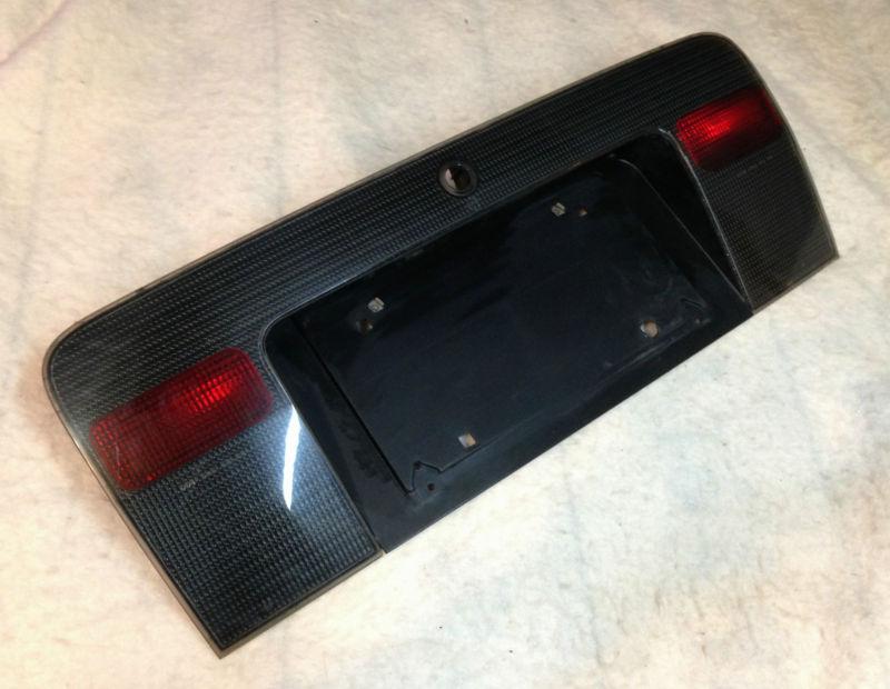 Audi a6 back up panel tail light on trunk lid light 99 00 1998 1999 2000 2001