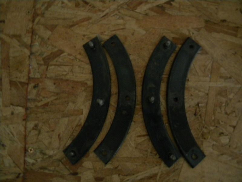 91 porsche 911 964 rear bumper cover joint brackets