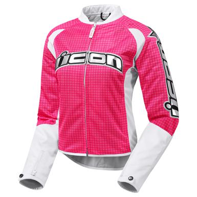 Icon jacket womens h2 glam pink md 2822-0414