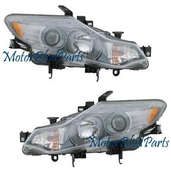 09-10 murano oe style headlights headlamps right+left