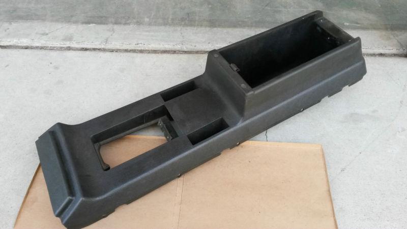 1969 ford thunderbird center console plastic top ( seat belt holder, compartment