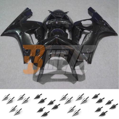 Free bolt kit! body fairing kit bodywork for kawasaki ninja zx6r 2003 2004 ai