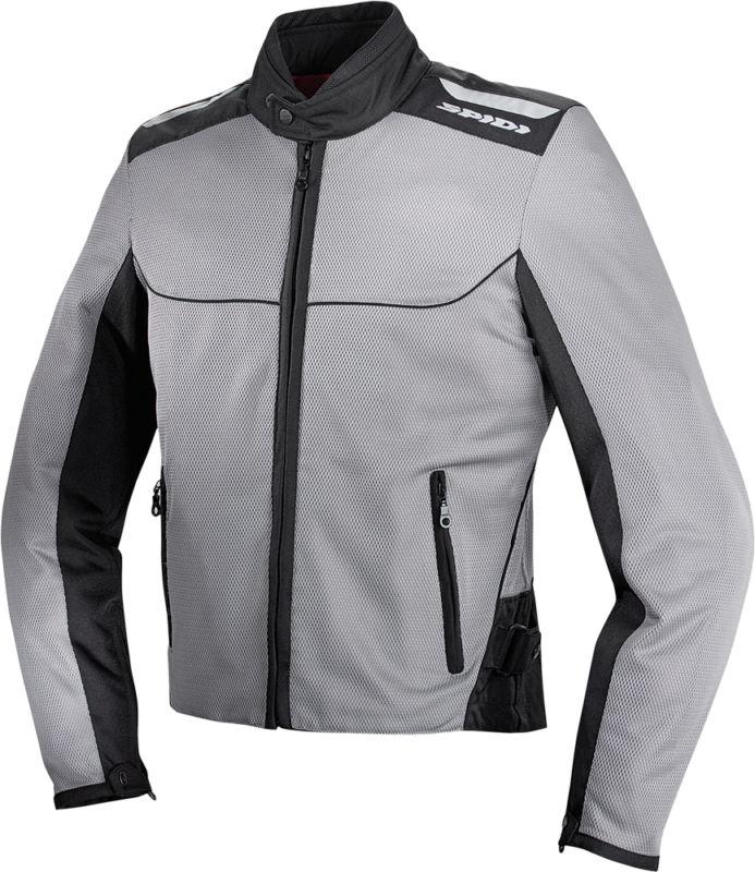 Spidi sport s.r.l. netix tex motorcycle jacket black/gray medium