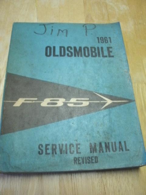   1961 olds f-85  revised service  manual