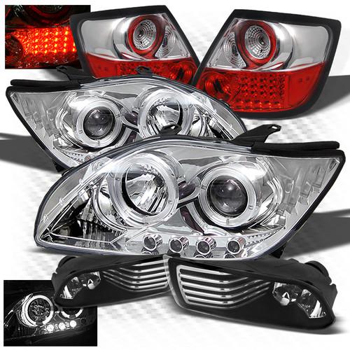 05-07 tc halo projector headlights + r/s led perform tail lights + fog lights