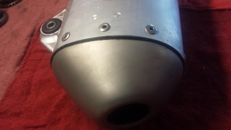 2008-2009 yz450 silencer exhaust