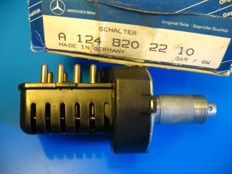 Mercedes benz w124 blower switch oem nos 230 300e 300d 300td 300 200 e td te d 