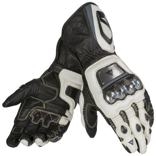 Dainese full metal rs leather gloves black/white/anthracite