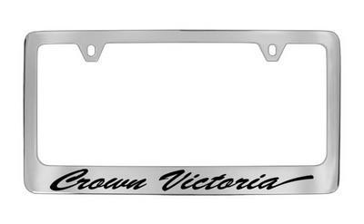 Ford genuine license frame factory custom accessory for crown victoria style 2