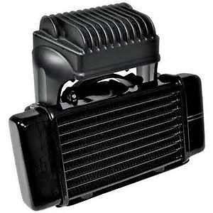 Jagg low-mount fan -assisted oil cooler '99-08 flht/hx/hr/tr,trikes 0713-0079