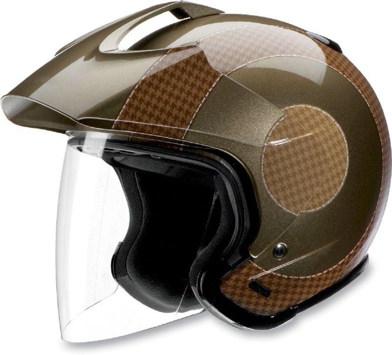 New mens z1r rootbeer ace transit royale air motorcycle helmet small sm