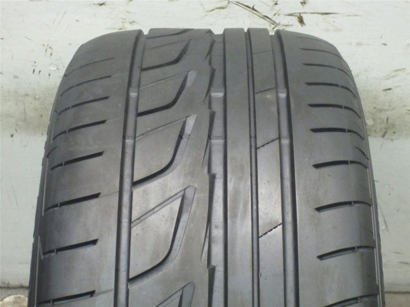 Single (1) 255/40r18 bridgestone potenza re760 sport