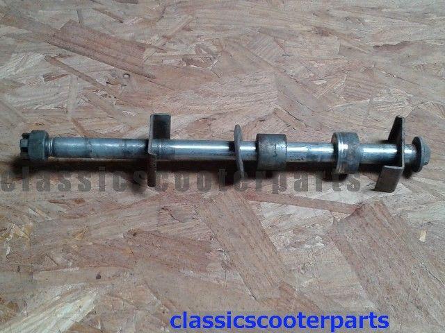 Kawasaki 1987 el250 eliminator rear wheel axle shaft spindle k87-cl250-035