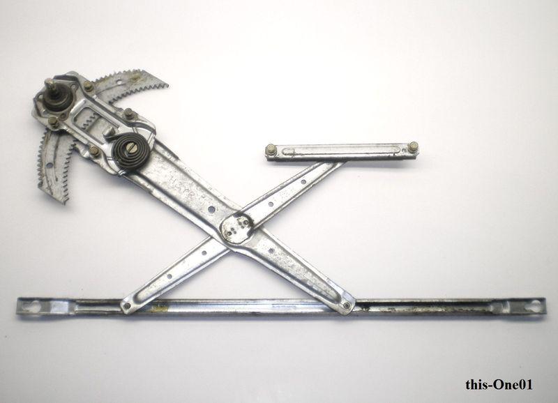 90-91 honda civic hatchback manual window regulator passengerside oem # h3yr