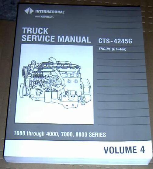 1989 90 international truck 2000 3700 3800 4000 8000 dt-466 diesel engine manual