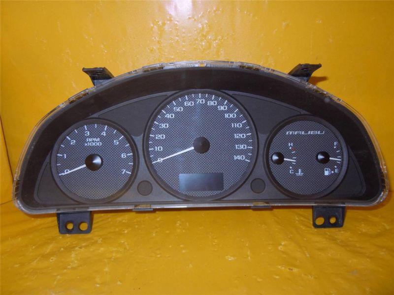 04 malibu speedometer instrument cluster dash panel gauges 123k