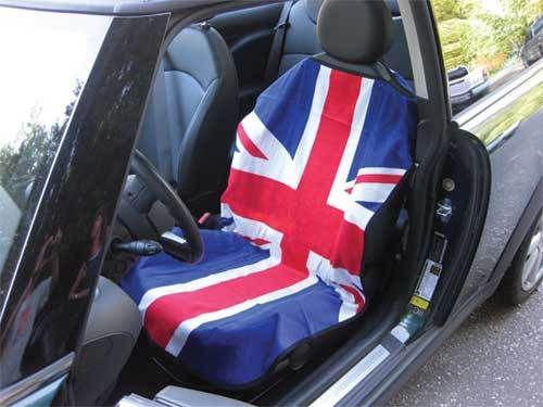 Mini union jack seat cover 