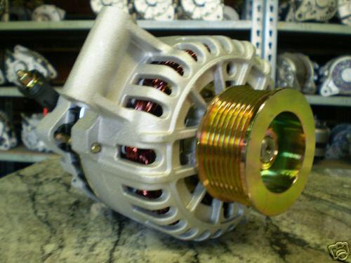 Ford f pickup alternator 200 amp 99-01 7.3l aux unit new high amp high output