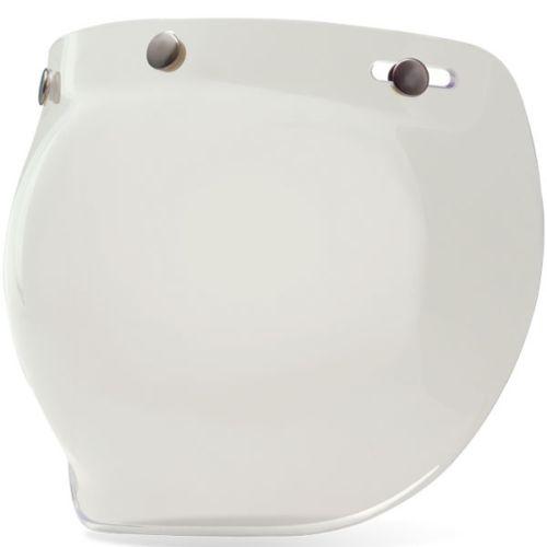 Bell custom 500 3-snap bubble shield clear