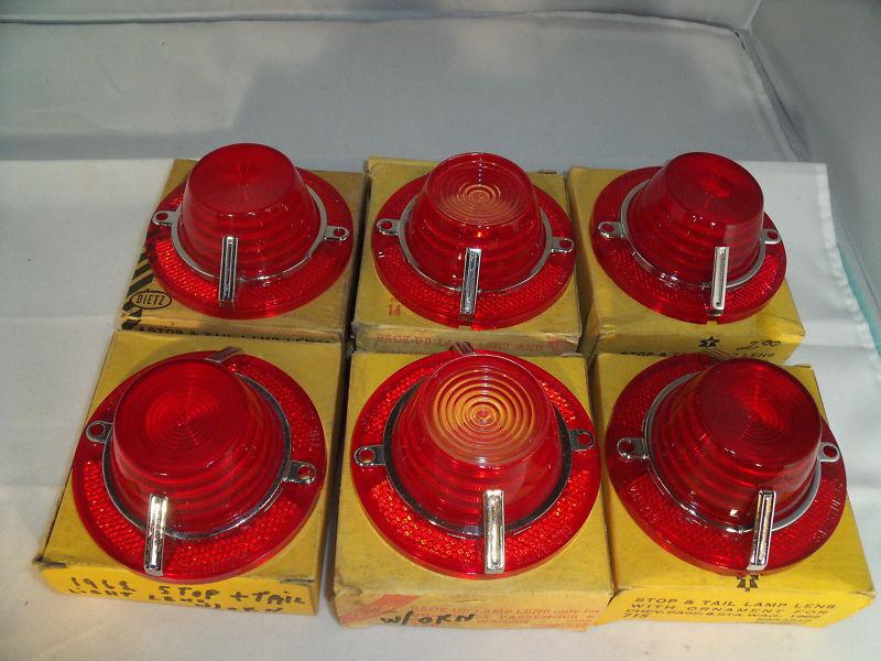 Nos set 1962 chevy impala taillights lqqqqqqqk!!!