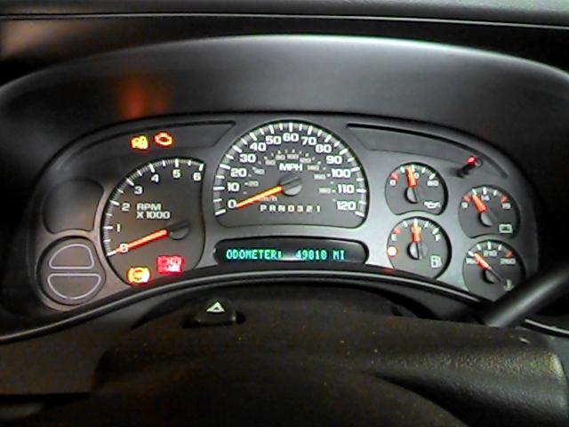 2006 chevy silverado 1500 49818 miles speedometer instrument cluster gauges