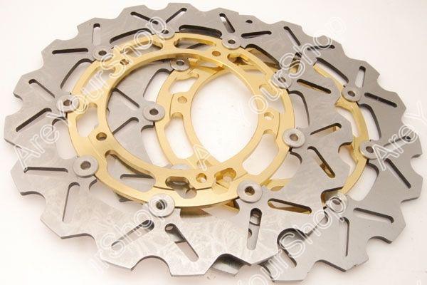 Front brake disc rotor yamaha yzf r6 fz6 fazer fazer s2 mt-03 xj6 gold