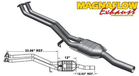 Magnaflow catalytic converter 93685 bmw 850ci,850csi,850i