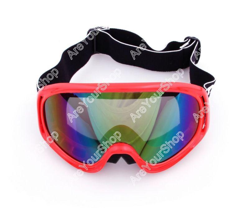 Goggles glasses motorcycle off road motocross skiing helmet snow eyewear lens 3#