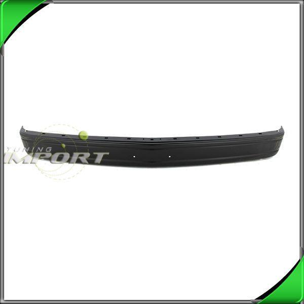 85-91 chevy astro gmc safari van 2wd steel black front bumper impact face bar