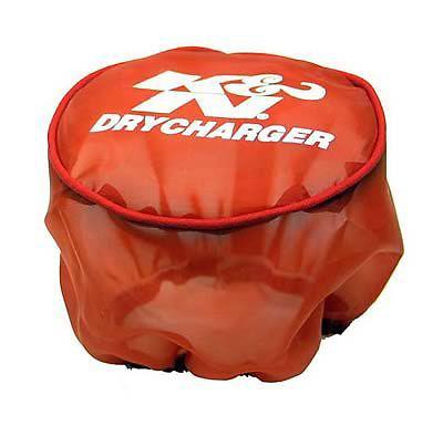 K&n 22-2042pr air filter wrap drycharger polyester blue conical ea