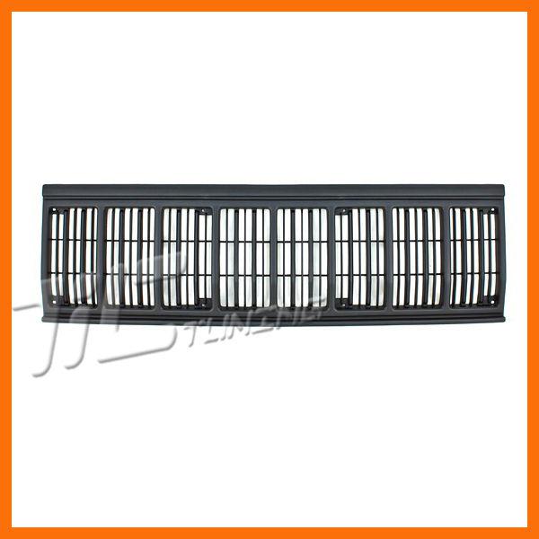 91-96 jeep cherokee limited se sport front plastic grille body assembly